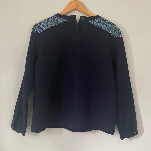 J. Crew Wool Beaded Top - Picture 6 of 6